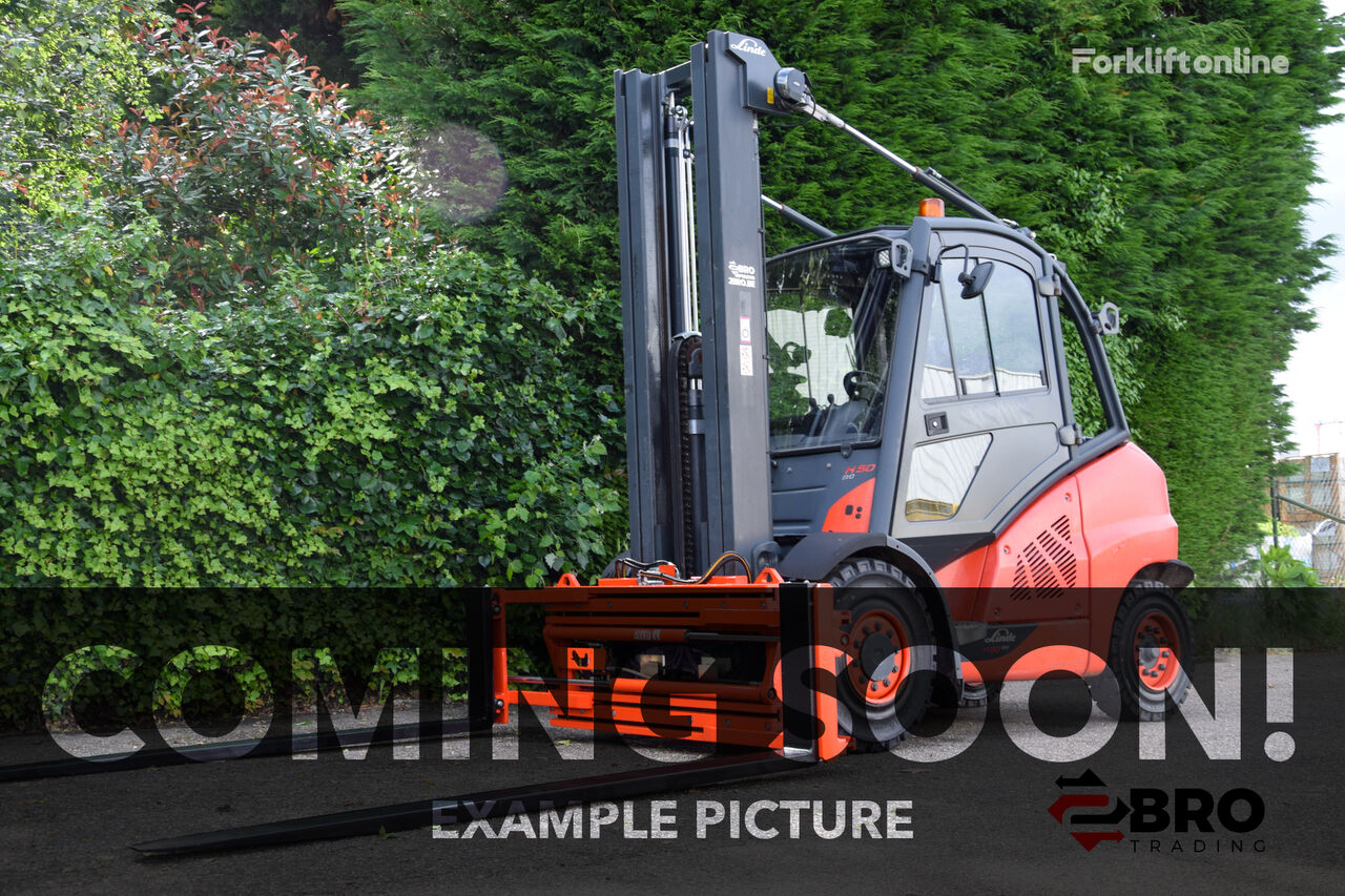 Linde H50D-02/600 (888 HOURS!!!) 6M Triplex diesel forklift