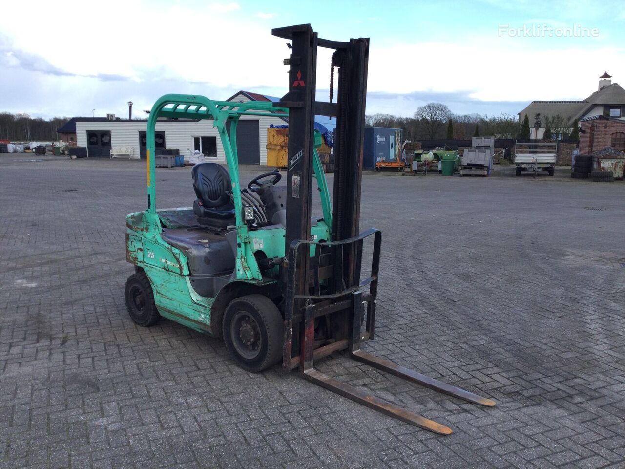 Mitsubishi Fd25 n diesel forklift