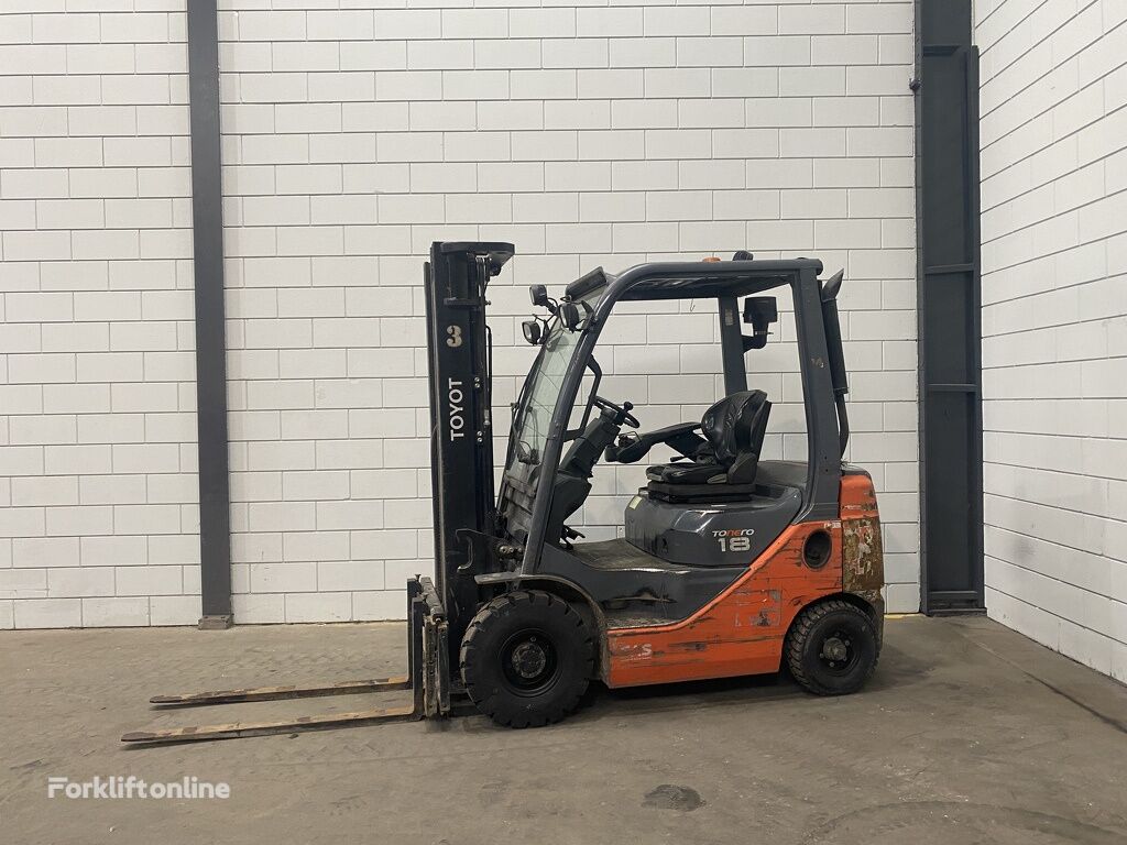 Toyota 2018 Toyota 02-8FDF18 diesel heftruck, 1800kg, 470cm, Side-shift diesel forklift