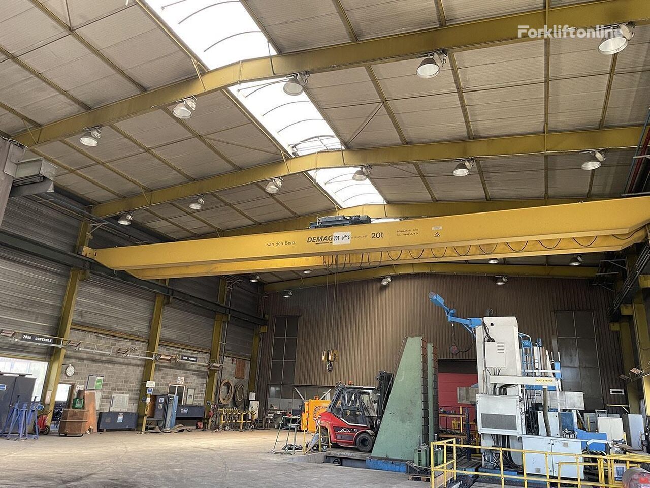 Demag 20 ton x 24 000 mm overhead crane