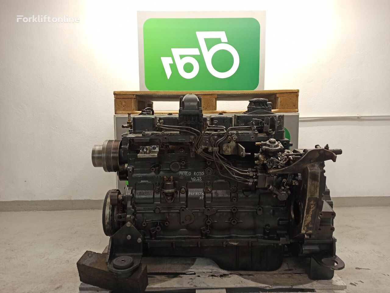 Merlo 40.25 Roto (NEF N67MNT) engine for telehandler