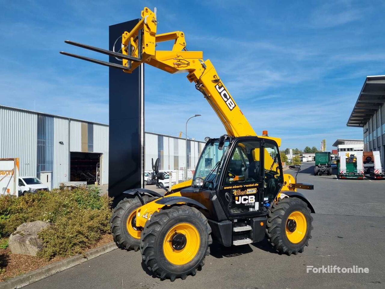 JCB 541-70 / nur 209h / 2022 / 4.100kg / 7m / 109PS telehandler